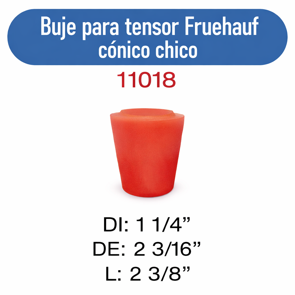 11018 Buje cónico Fruehauf conico chico