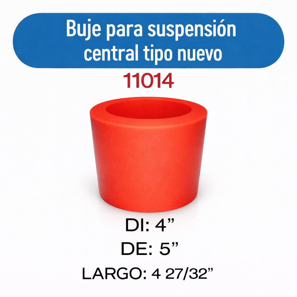 11014 Buje para suspensión central tipo nuevo