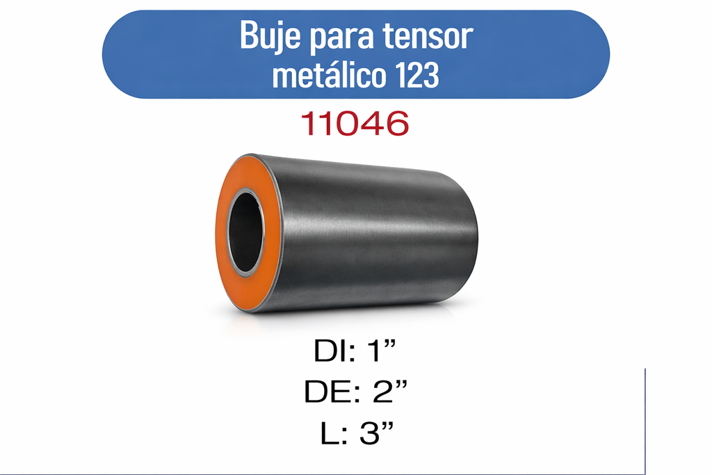 11046 Buje para tensor metálico 123