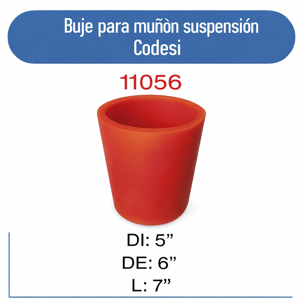 11056 Buje para muñon suspensión Codesi 5 x 6 x 7