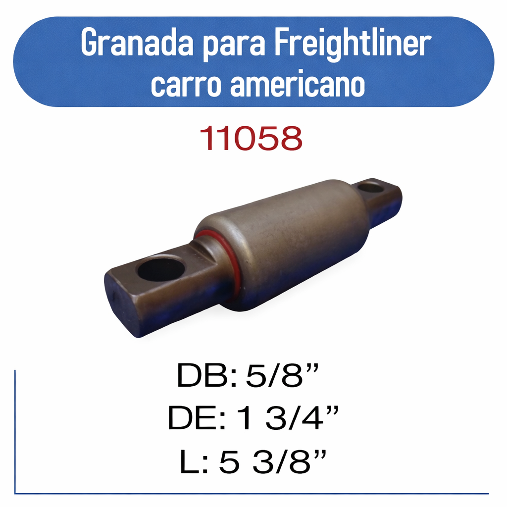 11058-N Granada para Freightliner carro americano  1 3/4 ext. NUEVA