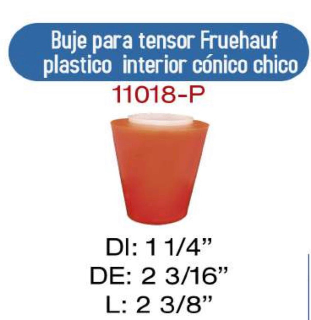 11018-P Buje cónico Fruehauf con perno interior conico chico